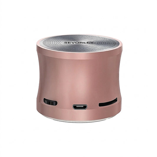 Doba A109Mini Wireless Bluetooth Speaker Big Sound & Bass for Phone/Laptop/Pad Support MicroSD Card Portable Loud Speakers 5.0 A109mini-Rose gold Speaker