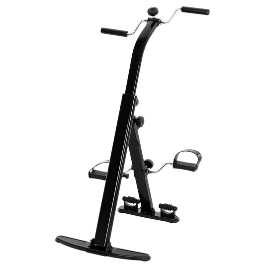 Doba Seated Pedal Exerciser, Foldable Leg Exercise Bike with LCD Monitor for Seniors Elderly Rehabilitation Recovery Therapy default