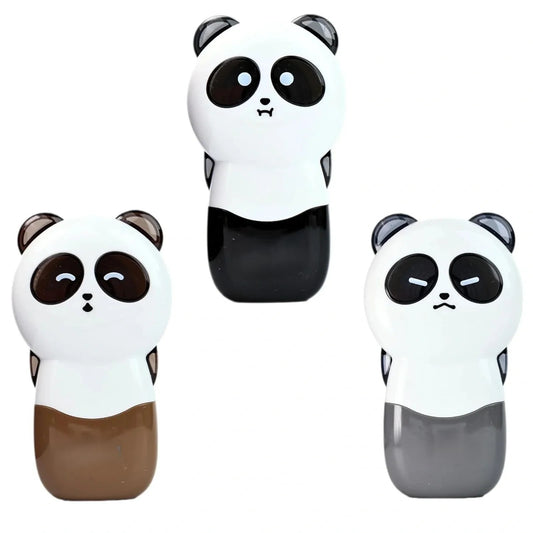Doba Aesthetic and Cute Panda-Shaped White Errors Out Correction Tape, 39.37ft (12m) Each, 3-Count Pack, Easy to use, Dry Instantly, Clean and Tear-Resistant Tape Office or School Supplies