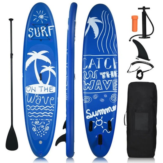 Doba Inflatable and Adjustable Stand Up Paddle Board Blue