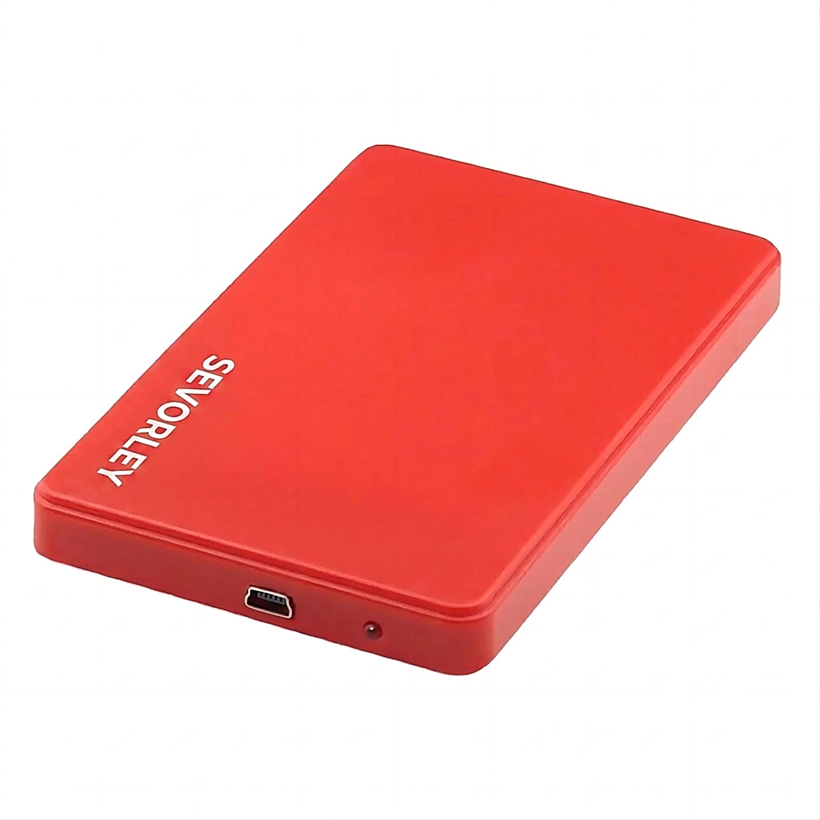 Doba 2.5-inch Hard Drive Enclosure; USB3.0 2.0 IDE Parallel Port Mobile Hard Disk Box; High-speed HDD Chassis External Storage; Suitable For PC Laptop And Mobile Phone OTG Connection Red 2.0