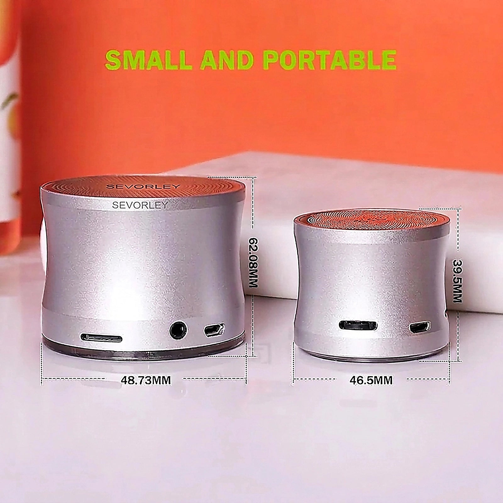 Doba A109Mini Wireless Bluetooth Speaker Big Sound &amp; Bass for Phone/Laptop/Pad Support MicroSD Card Portable Loud Speakers 5.0