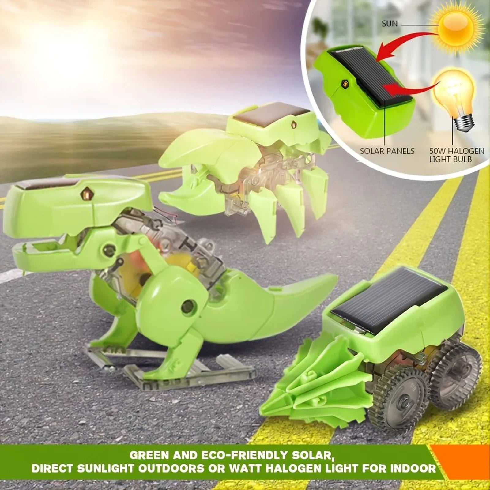 Doba 3in1 Solar Robot Toys Science Kits Kids Age 8 9 10 11 12 STEM Learning Educational Building Engineering Gifts Toy Boys