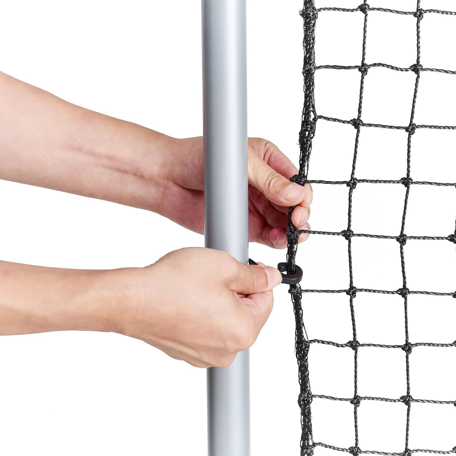 Doba Baseball And Softball Rebounder Net, 3.5 x 6 ft PitchBack Baseball Pitching Nest, Softball Pitchback Net, Fielding Trainer, Bounce Back Net for Fielding/Throwing Practice, 5 Adjustable Angles