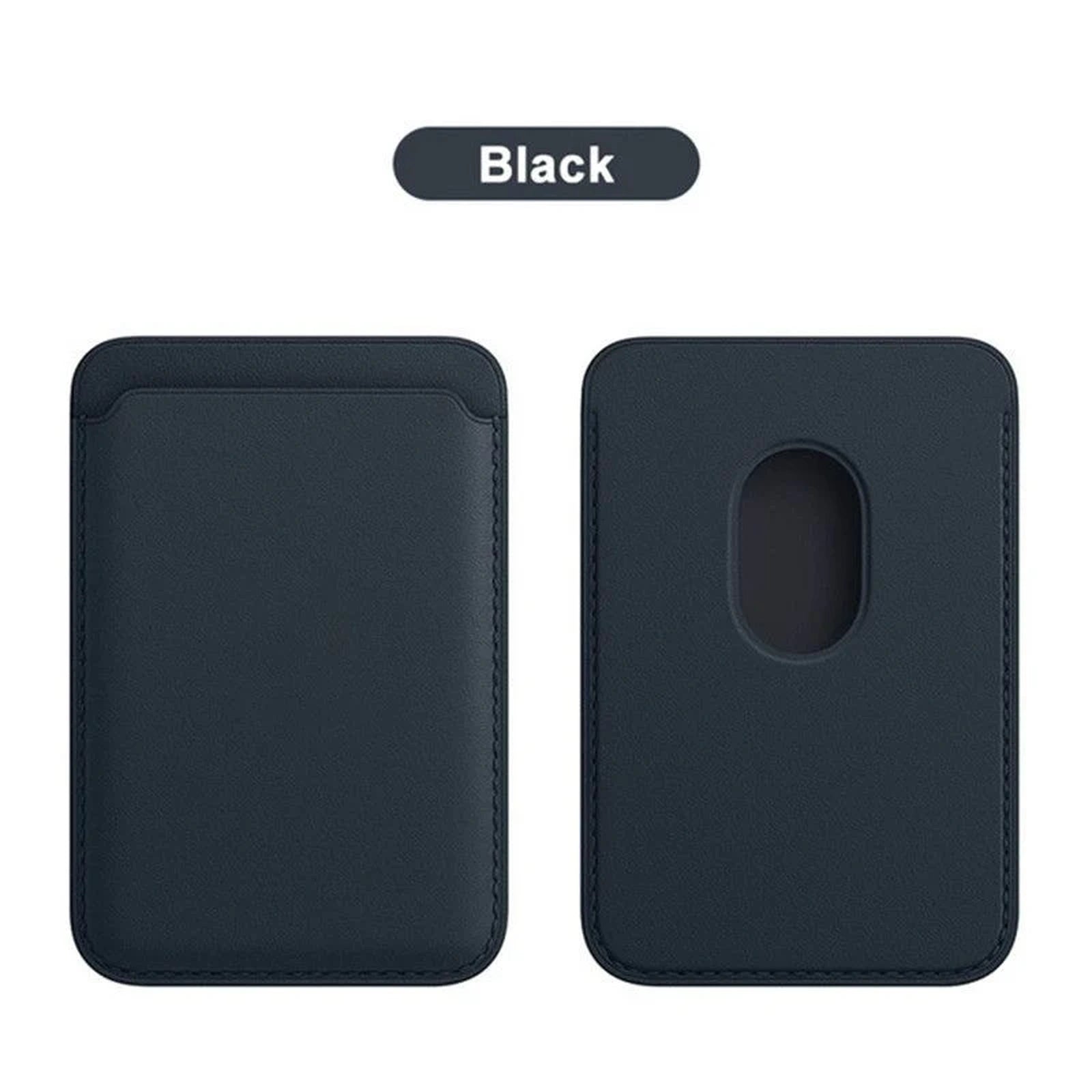 Doba Magsafe Magnetic Leather Card Clip For IPhone 14 Pro Max 13 12 Pro Magnetic Wallet Card Holder Bag Phone Case Accessories