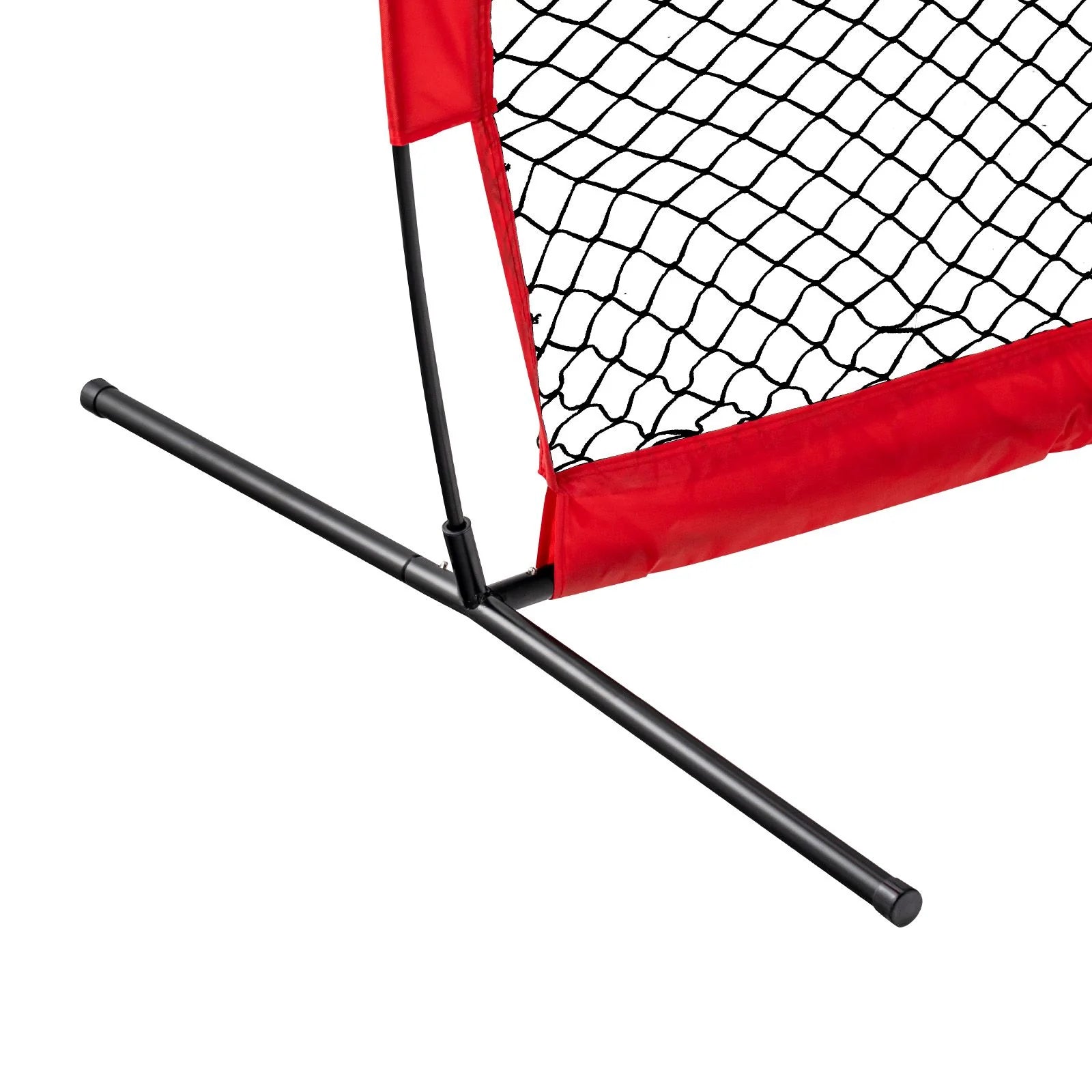 Doba Barricade Backstop Net, 7x7 ft Ball Sports Barrier Netting, Portable Practice Equipment with Carry Bag, Protection Screen for Baseball Softball Lacrosse Soccer Hockey Training, for Backyard