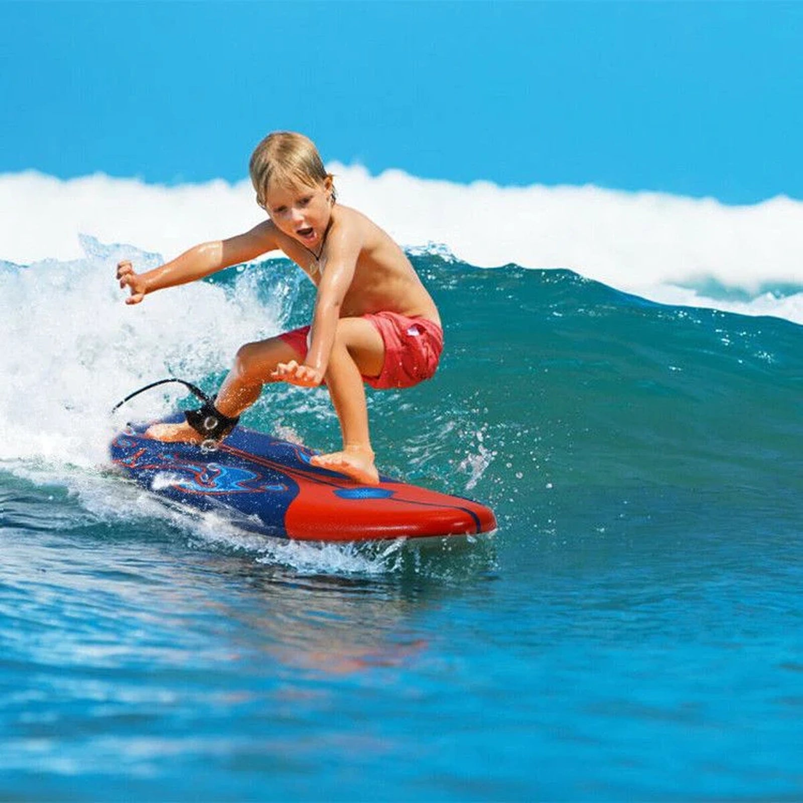Doba 6 Feet Surfboard with 3 Detachable Fins