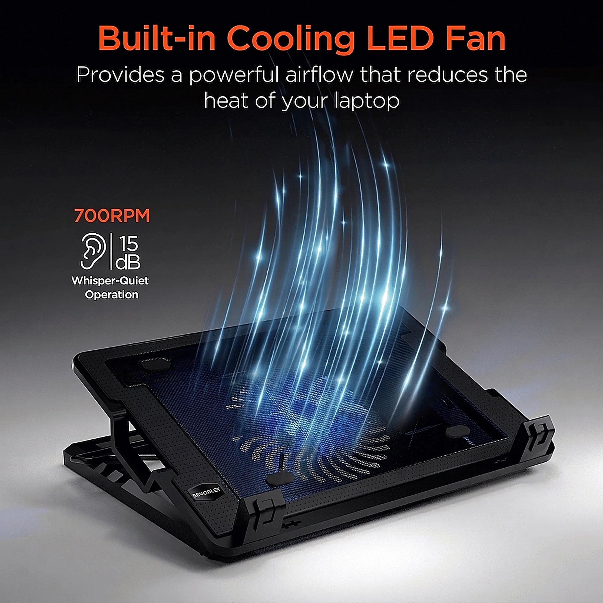 Doba HyperGear UpRite Air Portable Laptop Cooling Stand