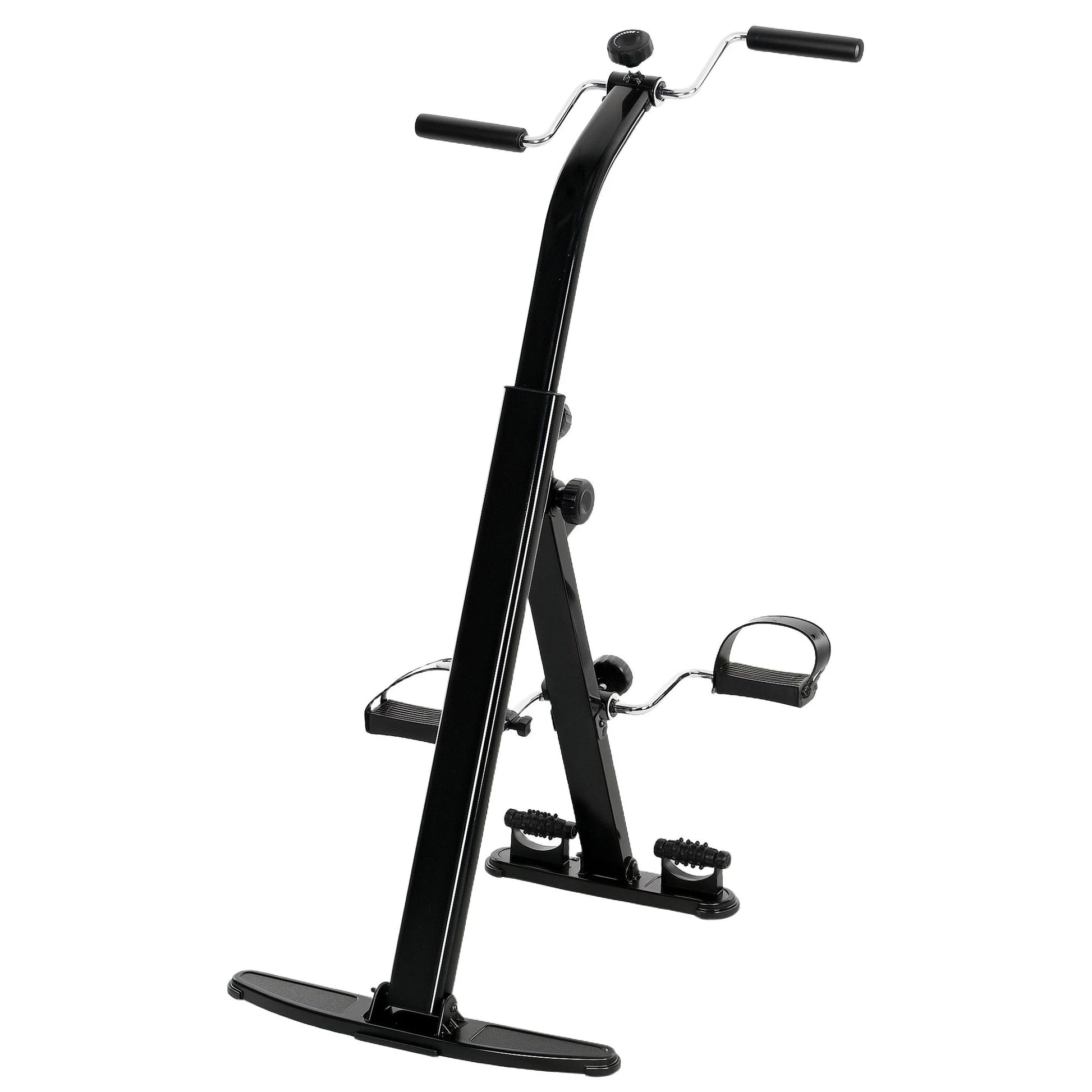Doba Seated Pedal Exerciser, Foldable Leg Exercise Bike with LCD Monitor for Seniors Elderly Rehabilitation Recovery Therapy default