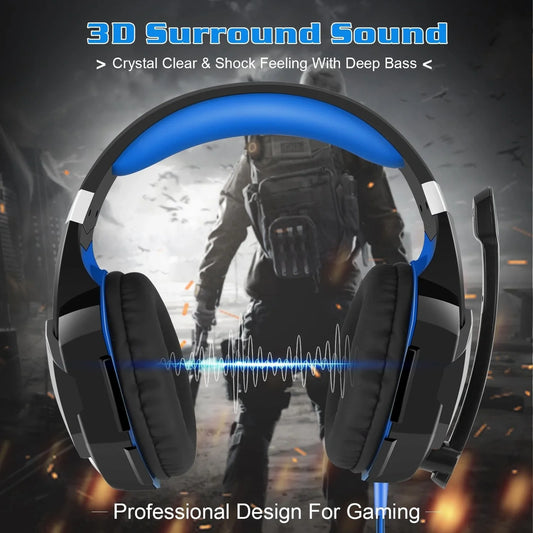 Doba Gaming Headset Over Ear Headphones for PS4 Xbox Nintendo Switch PC Laptop