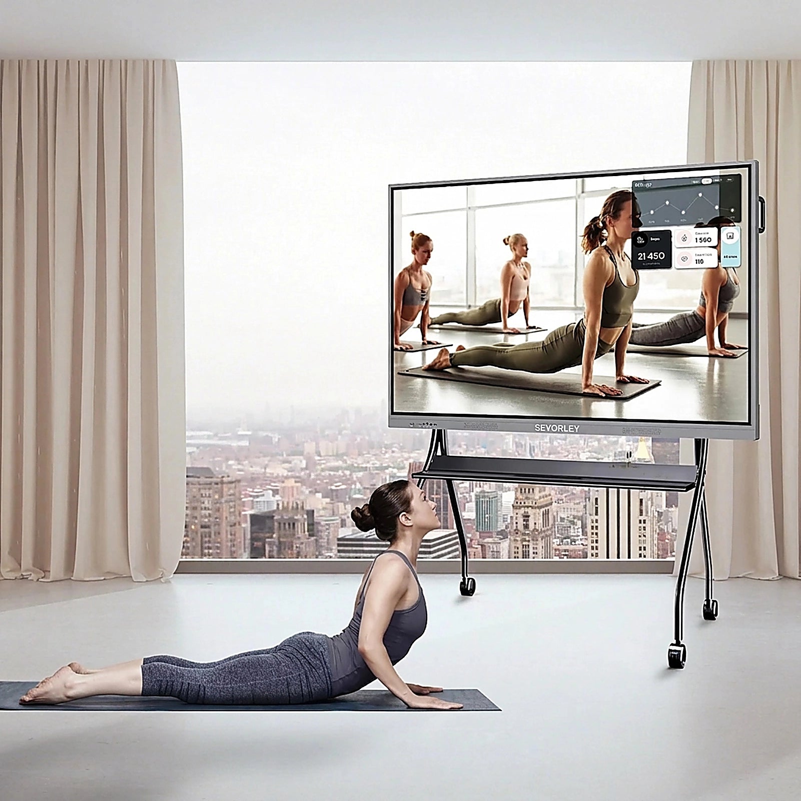 Doba 55 lnch Smart Board 8+128 – Android 14, Google EDLA-Certified 4K Interactive Flat Panel