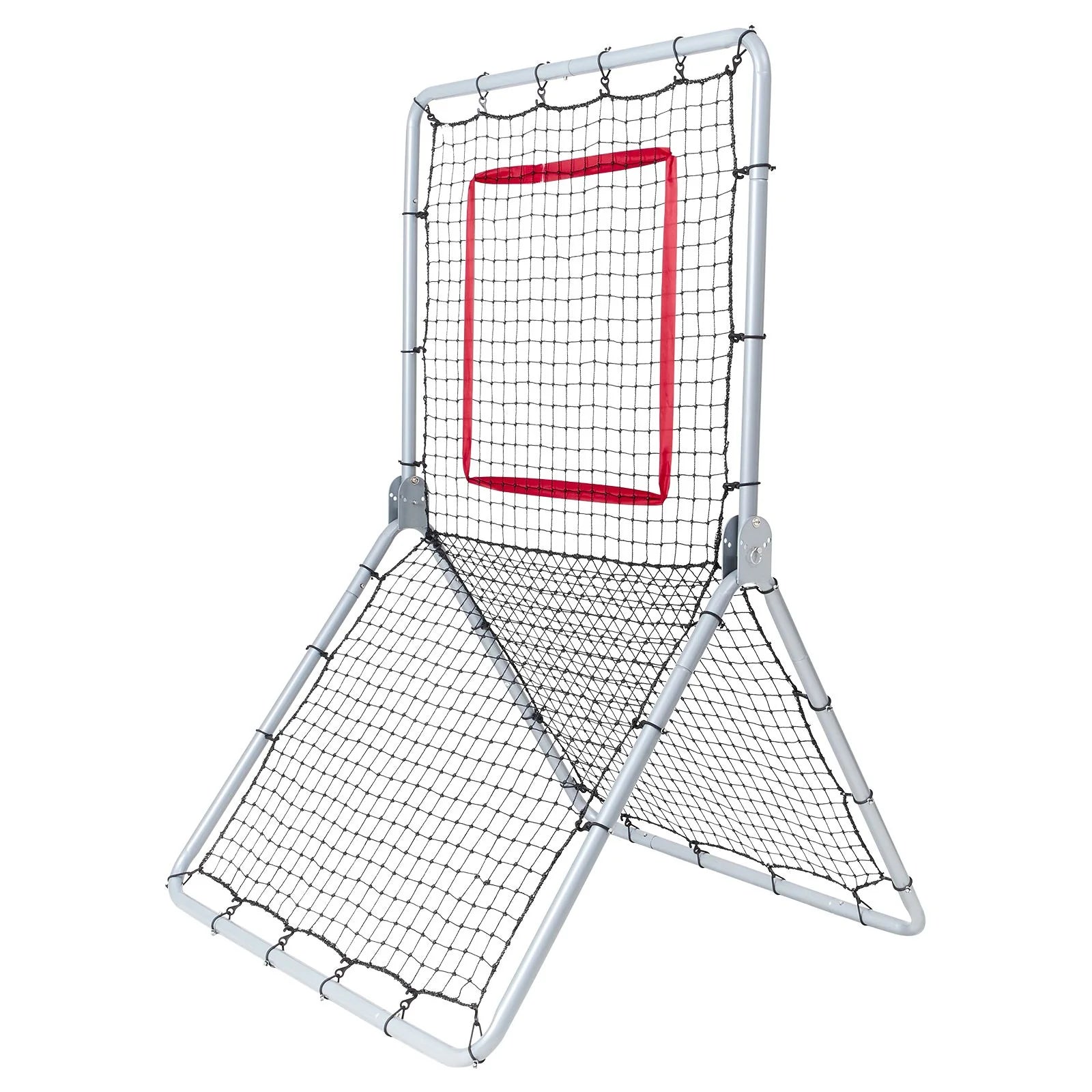 Doba Baseball And Softball Rebounder Net, 3.5 x 6 ft PitchBack Baseball Pitching Nest, Softball Pitchback Net, Fielding Trainer, Bounce Back Net for Fielding/Throwing Practice, 5 Adjustable Angles