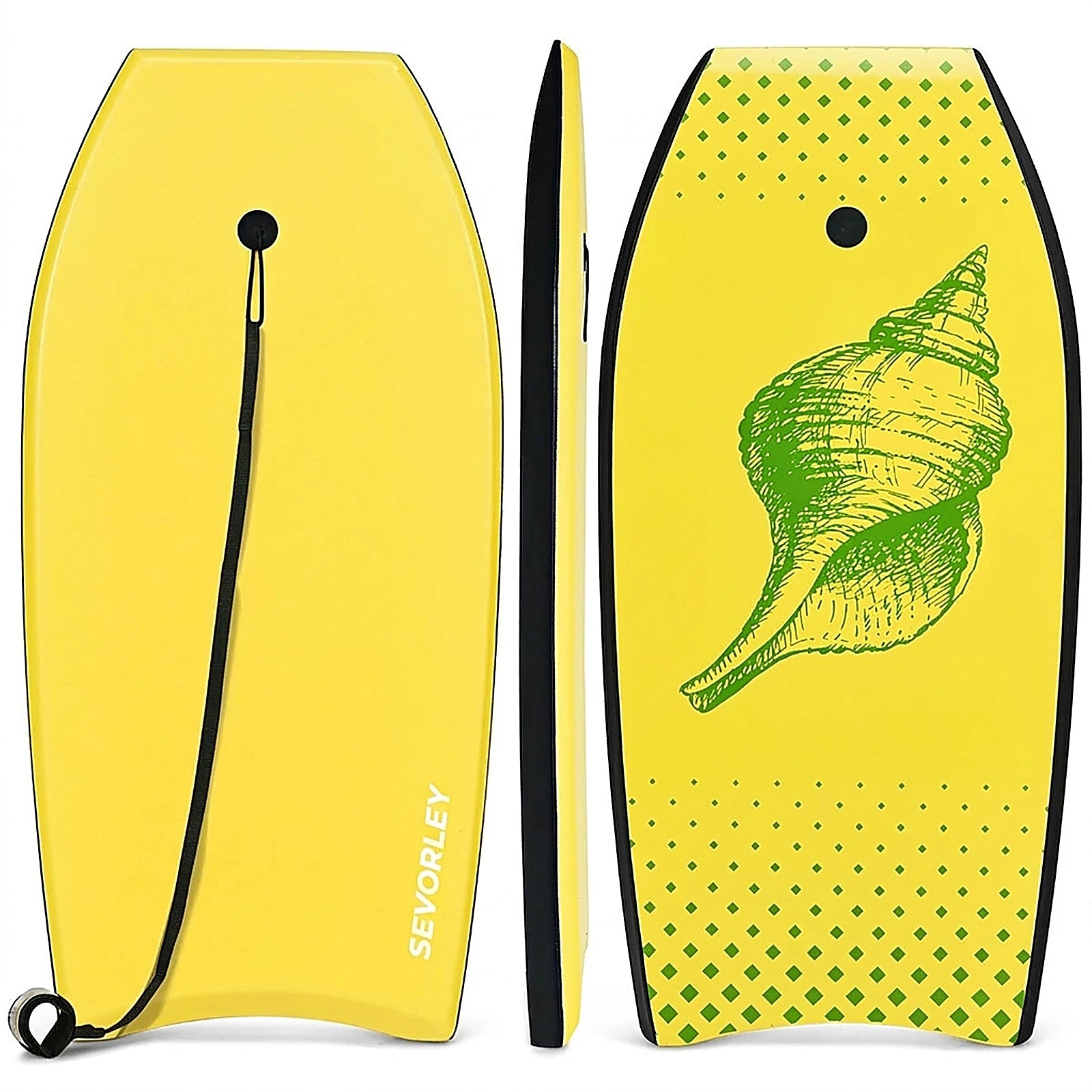 SEVORLEY Compact and Lightweight Bodyboard for Effortless Surfing