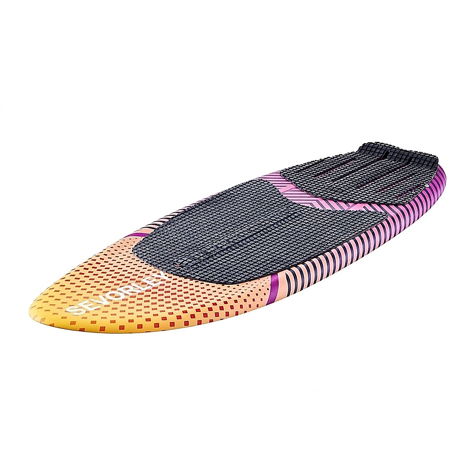 Doba 63-Inch Wakesurf Board, Wake Surfing Board with EPS Foam Core, EVA Non-Slip Pad & 3 Tail Fins, UV-Resistant Wakesurfing Boards for Adults Up to 250 lbs