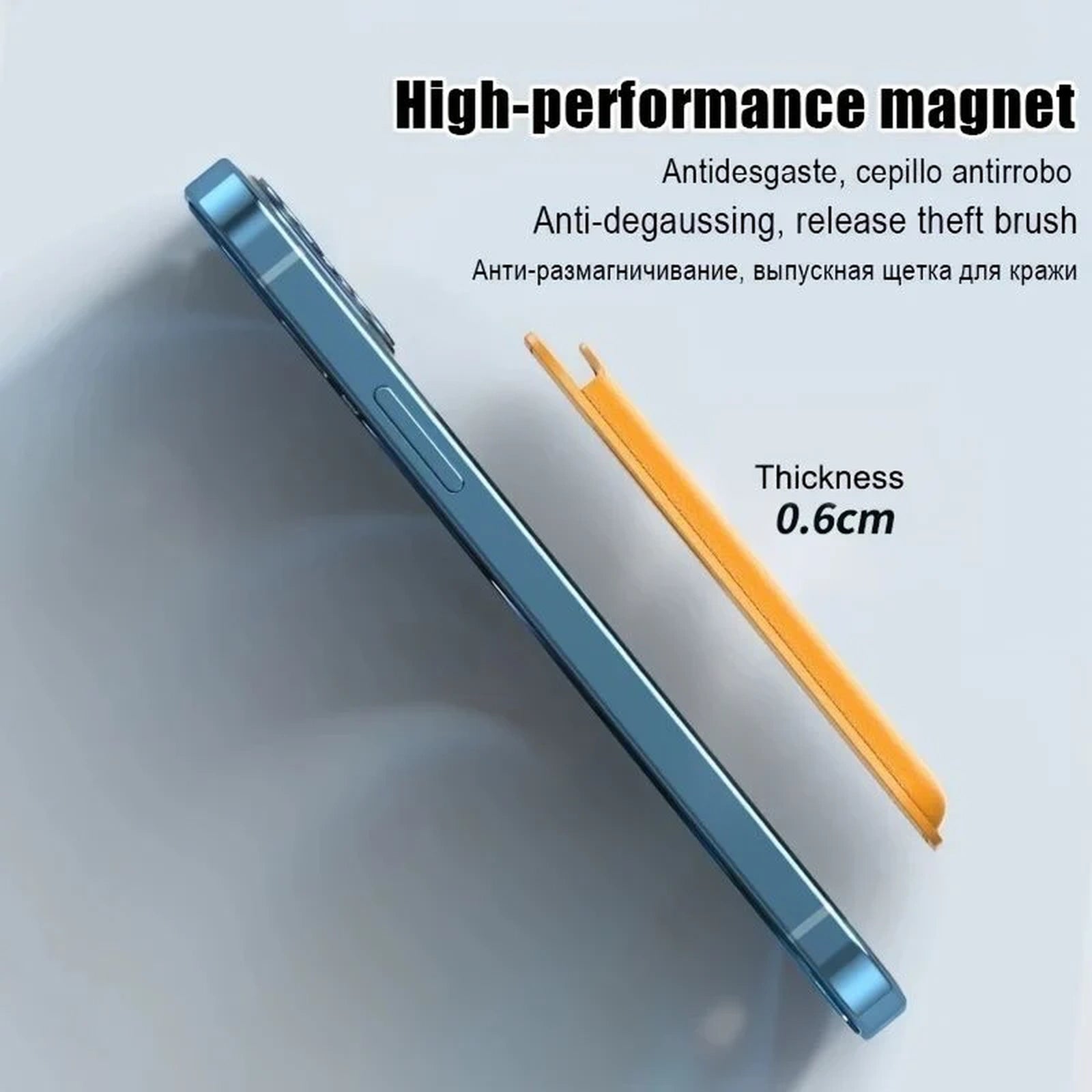 Doba Magsafe Magnetic Leather Card Clip For IPhone 14 Pro Max 13 12 Pro Magnetic Wallet Card Holder Bag Phone Case Accessories