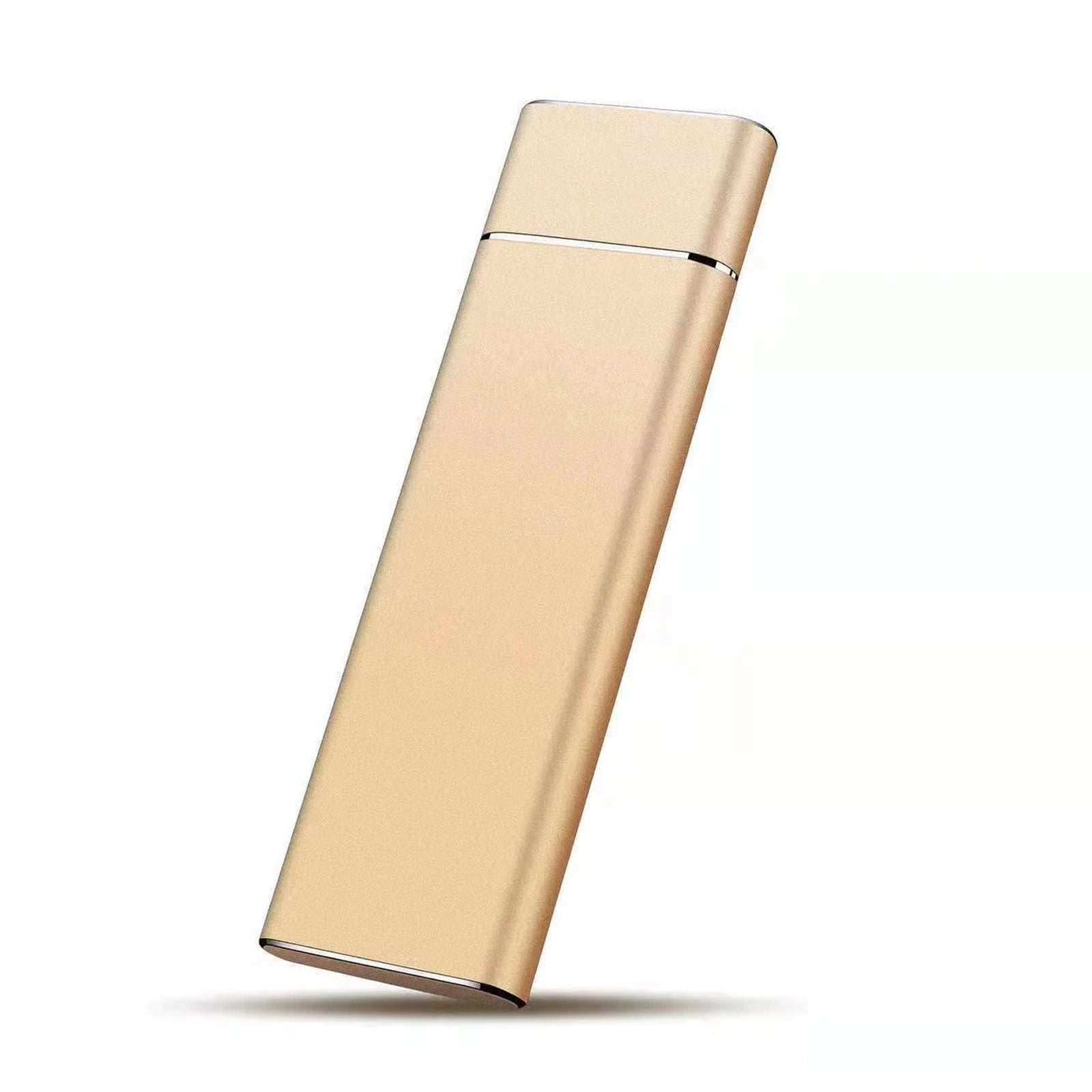 Doba External Hard Drive; Portable Hard Disk Storage For PC; Desktop; Laptop; USB-64G 128G Golden