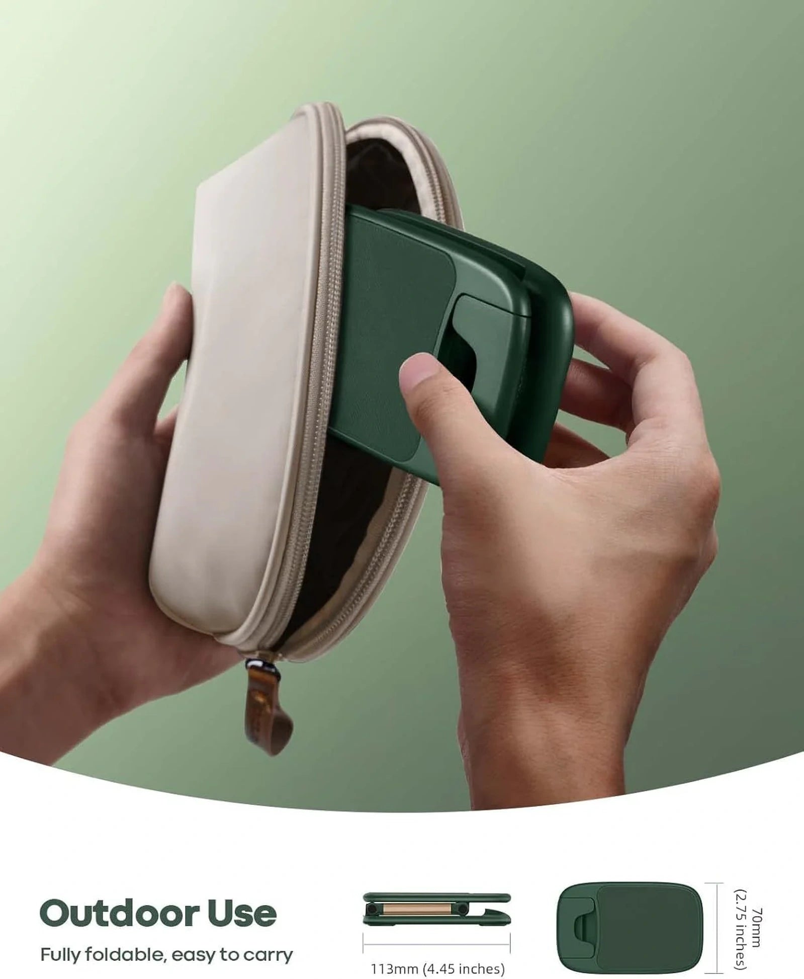 Doba Cell Phone Holder, Desk Accessories - Green iPhone Cellphone Stand, Office Desktop Accessories, Office Must Have, Gifts for Desk Decor, Phone