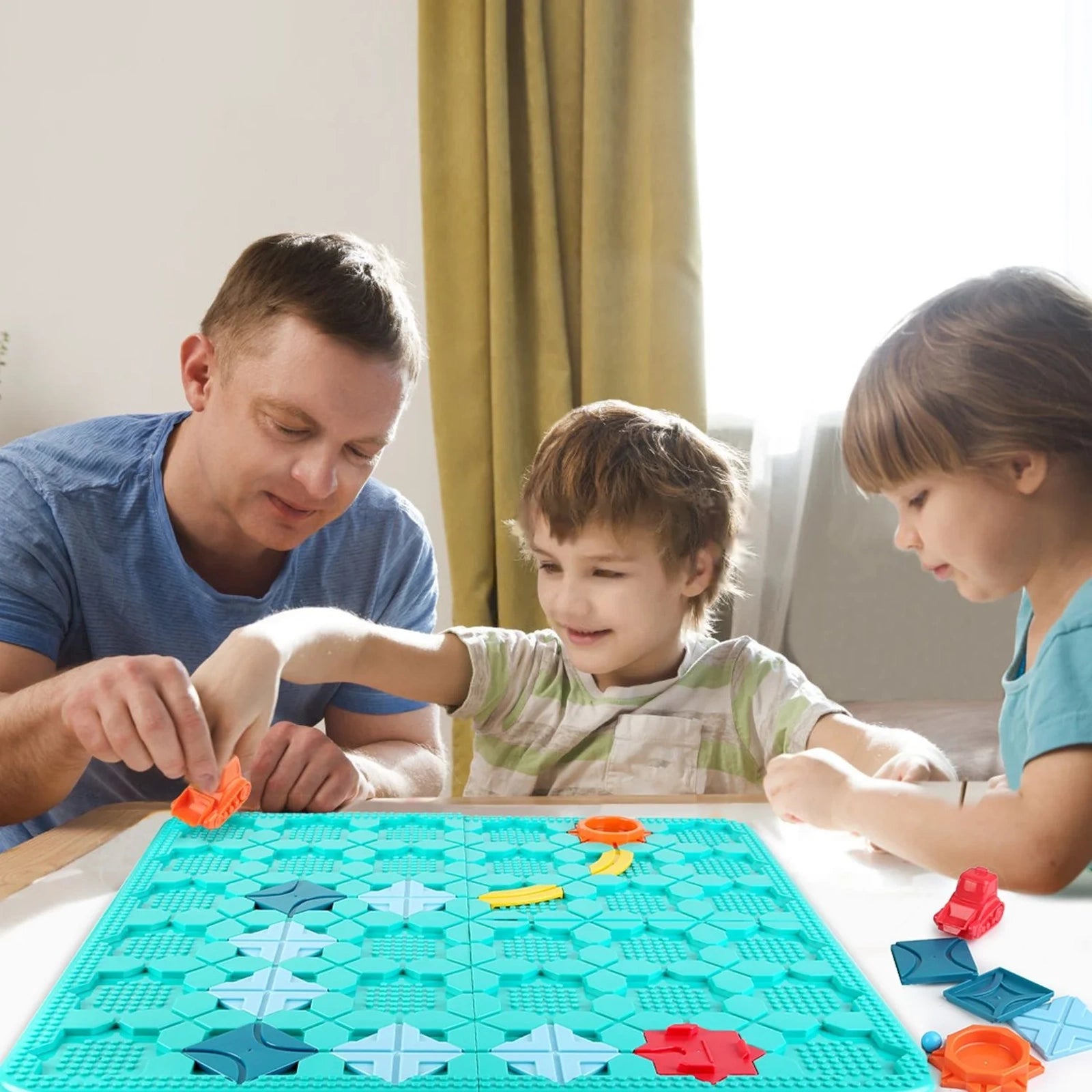 Doba Kids Logical Road Builder Toy Brain Teasers Puzzles Montessori Toys Preschool Educational Learning Toys Puzzle STEM Board Game For 3-8 Years Old Boys Girls Birthday Gift GPCT5326
