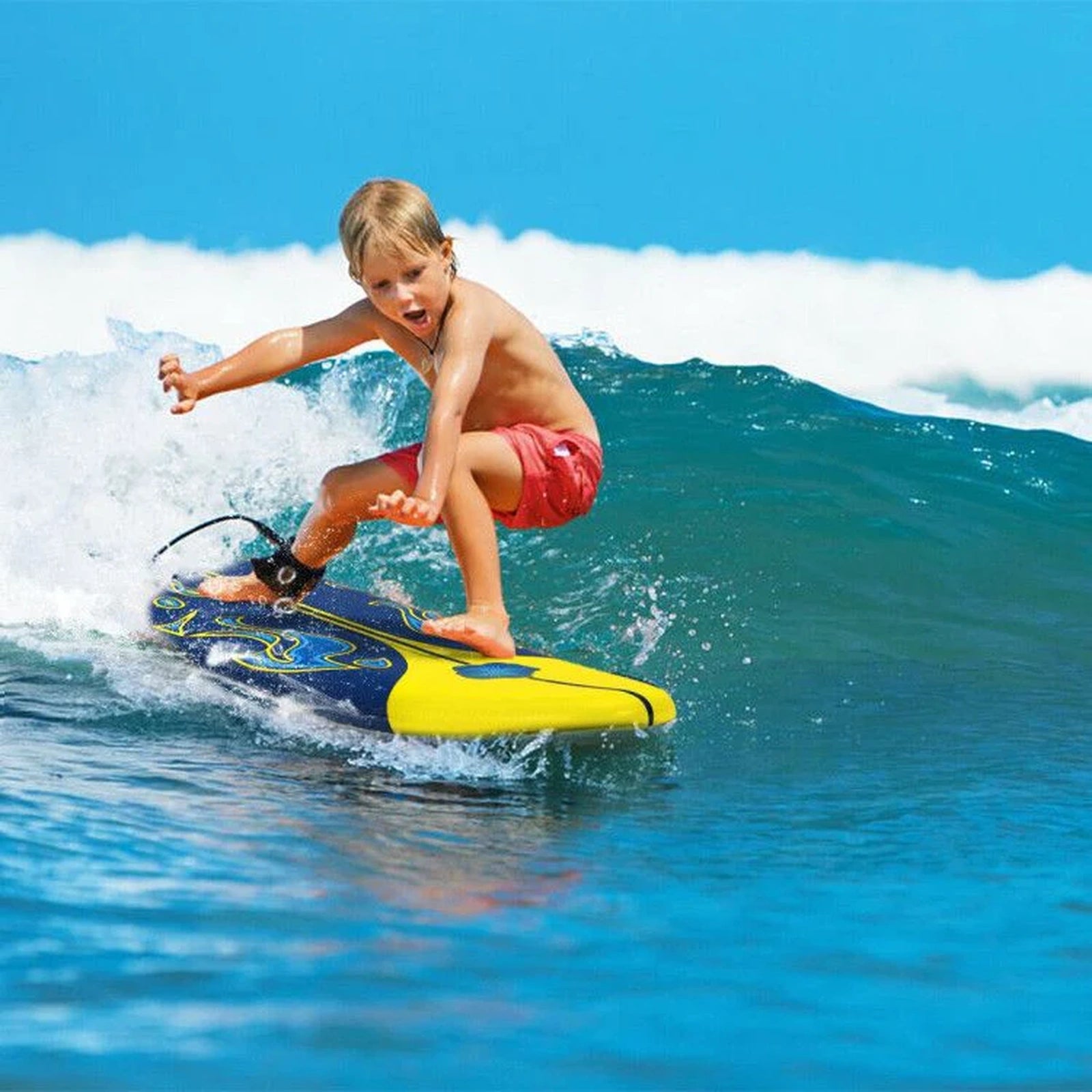Doba 6 Feet Surfboard with 3 Detachable Fins