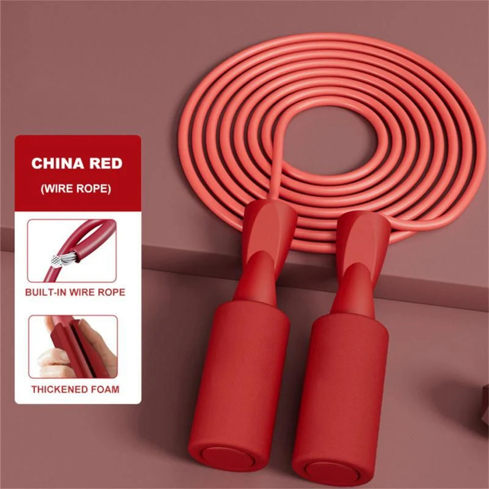 Doba Cordless Jump Rope; Gym Sports Fitness Training; Built In Wire Skipping Rope; Fitness Equipment For Home Sports