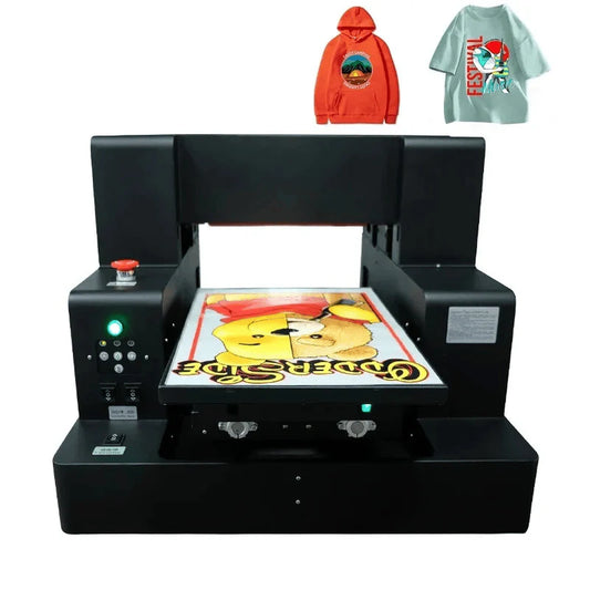 Doba A3 DTG Printer L805 DTG Flatbed Printer Print Clothes T-shirt Machine Black