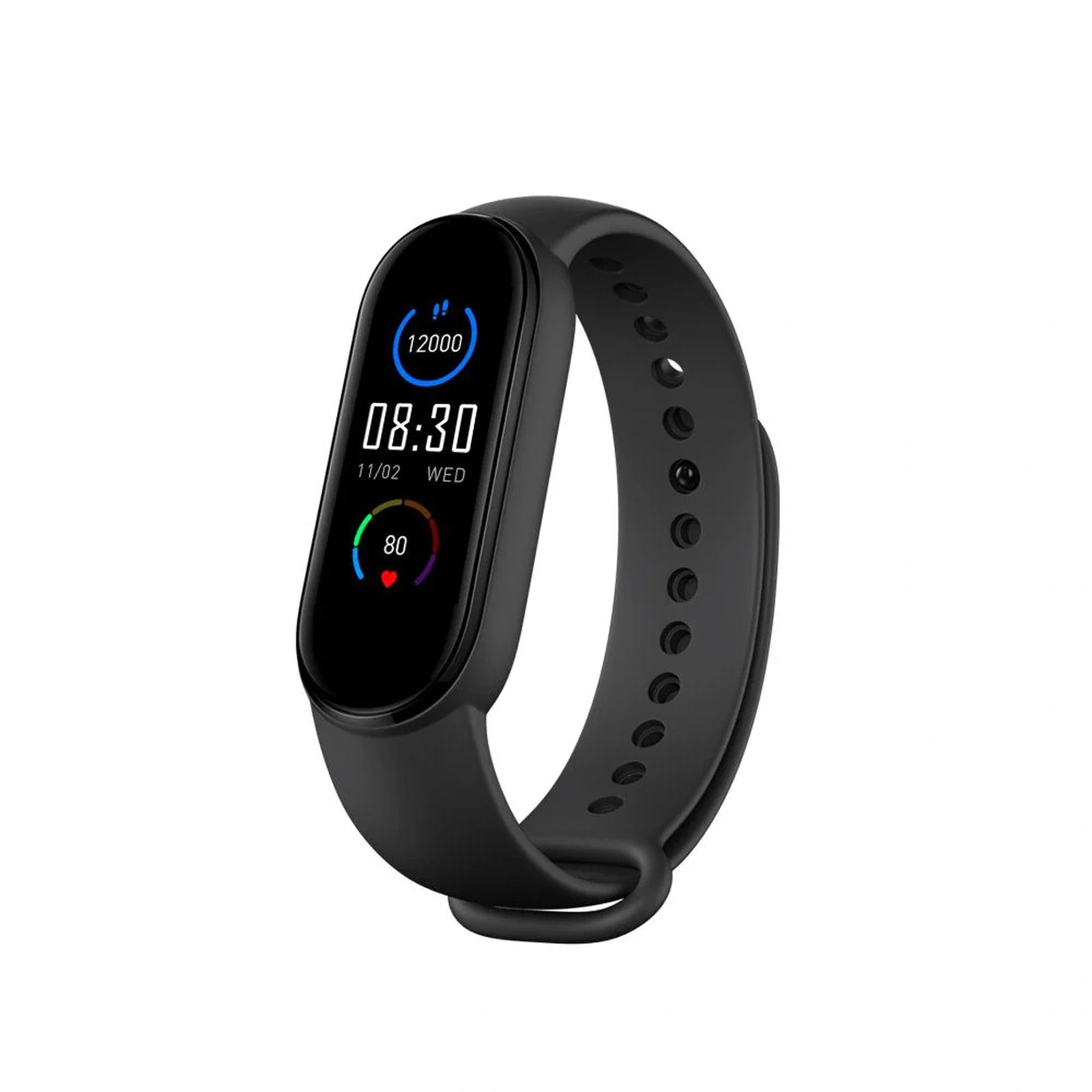 Doba Unisex M6 Fitness Tracker; Smart Watch With Heart Rate Sleep Blood Oxygen Monitor; IP68 Waterproof Watch; Step Calorie Counter Pedometer For Android IOS