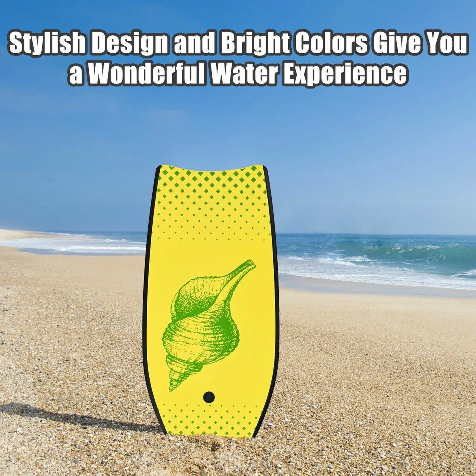 SEVORLEY Compact and Lightweight Bodyboard for Effortless Surfing