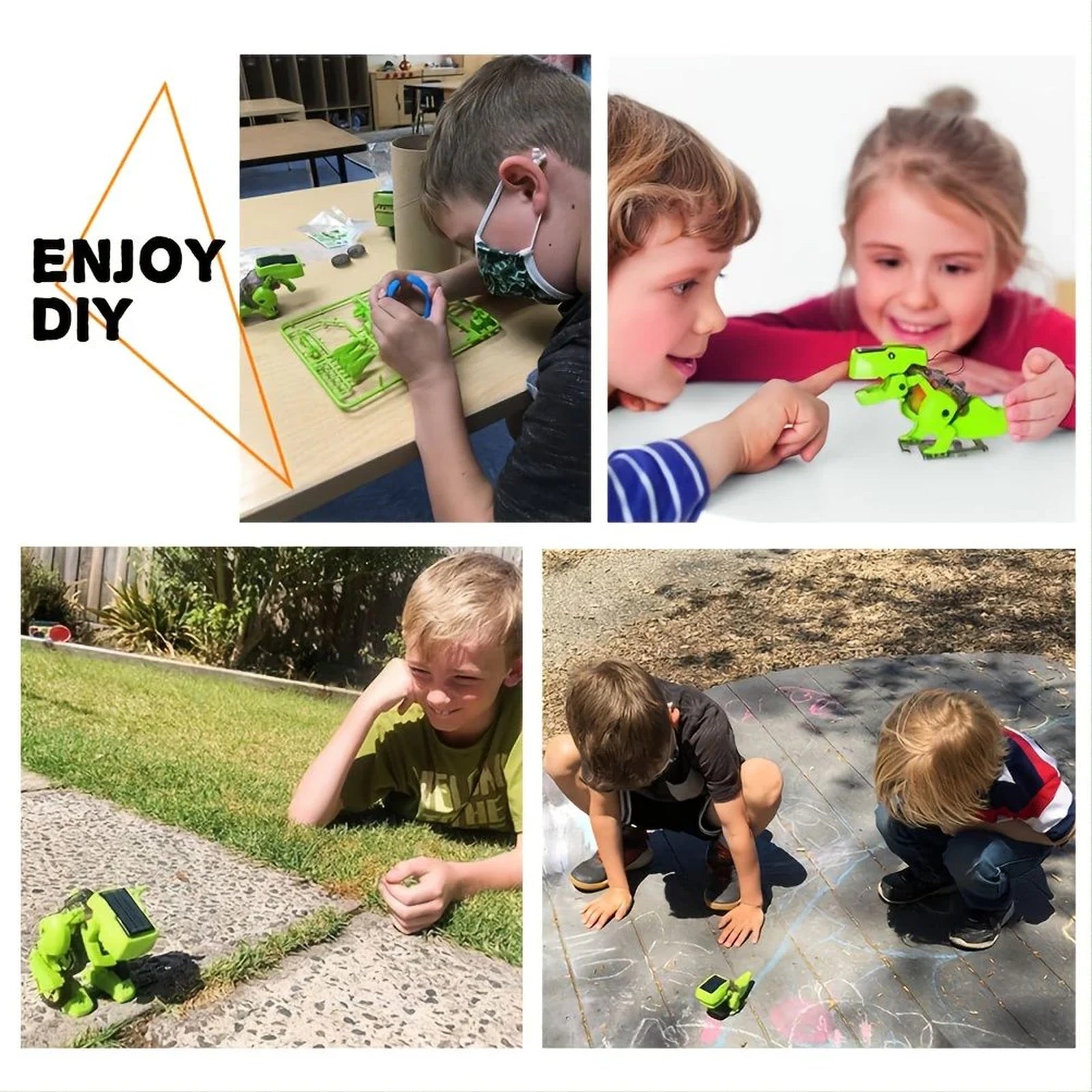 Doba 3in1 Solar Robot Toys Science Kits Kids Age 8 9 10 11 12 STEM Learning Educational Building Engineering Gifts Toy Boys