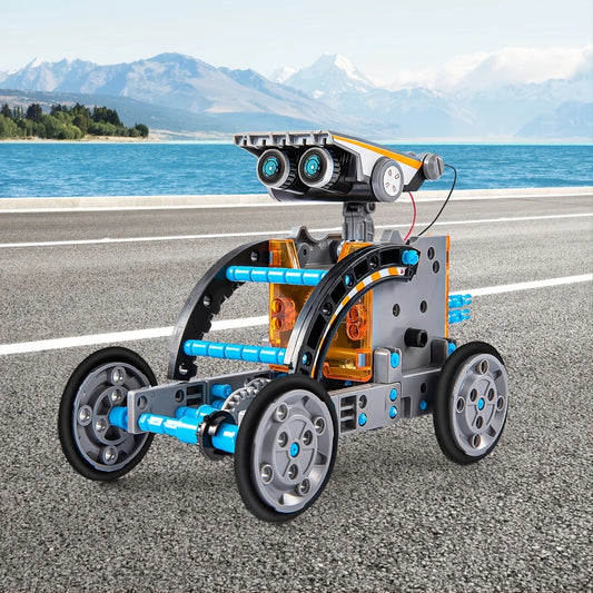 Doba STEM Solar Robot Kit For Kids, 12-in-1 Educational STEM Science Experiment Toys, Solar Powered Building Kit DIY For 8 9 10 11 12 13 Years Old Boys & Girls Kids Toy