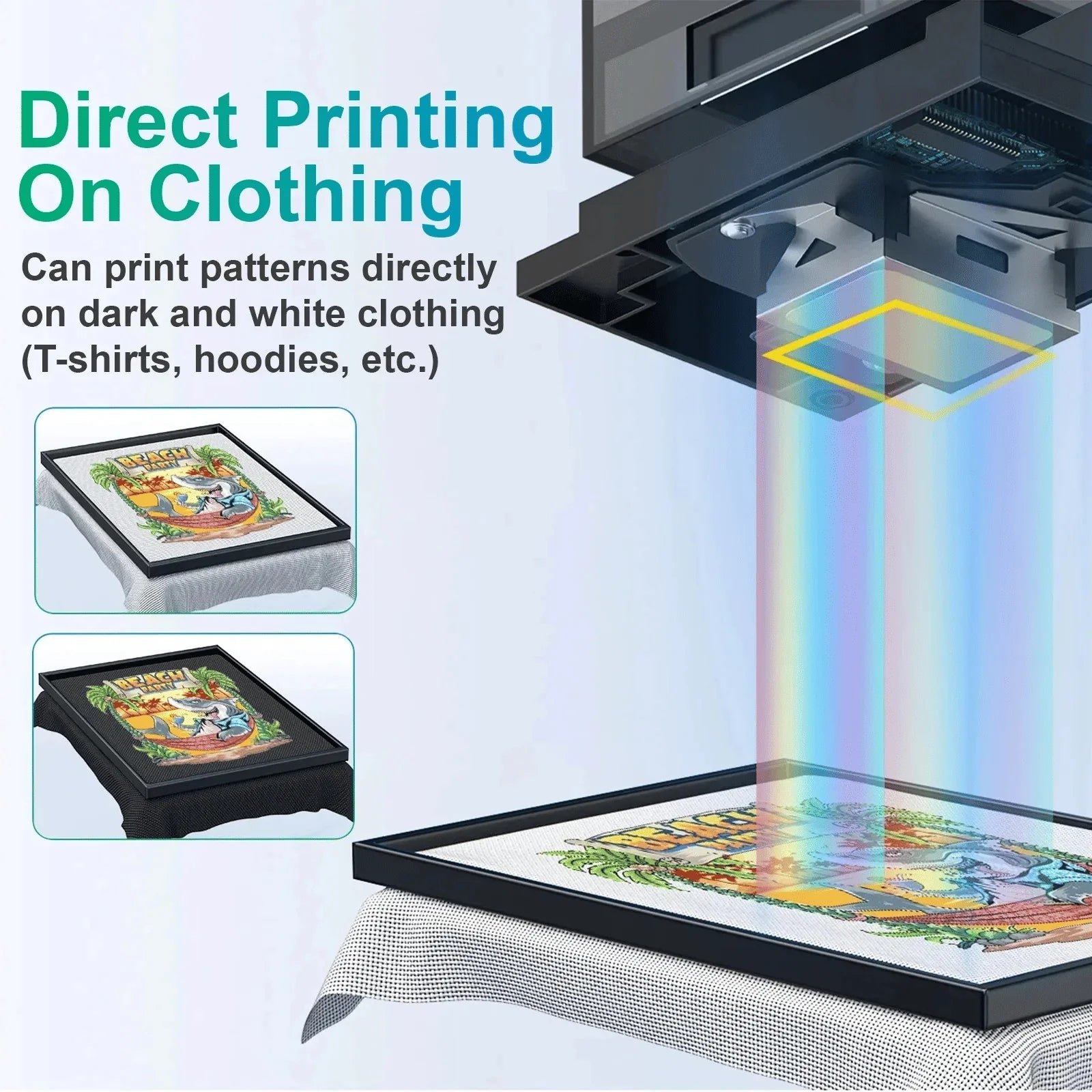Doba A3 DTG Printer L805 DTG Flatbed Printer Print Clothes T-shirt Machine