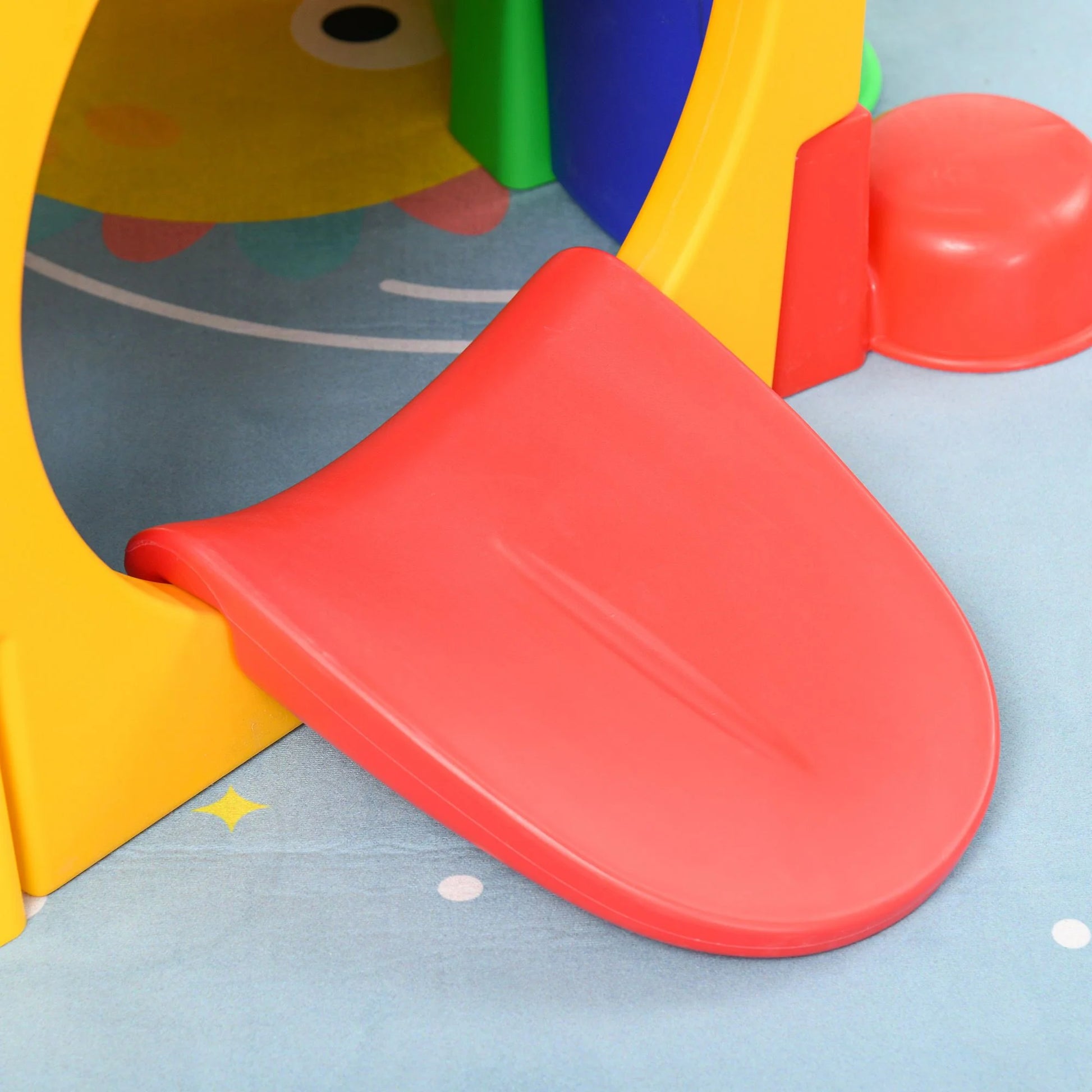 Doba Caterpillar Tunnel, Kids Outdoor Play, Multicolor 59 Inches Long, Non-toxic PP, Toddler Toy for 3-6 Years Old