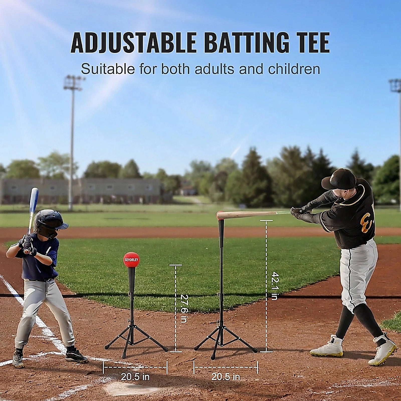 Doba 5x5 ft Baseball Softball Practice Net, Portable Baseball Training Net for Hitting Batting Catching Pitching, Backstop Baseball Equipment with Bow Frame, Carry Bag, Strike Zone, Ball, Batting Tee