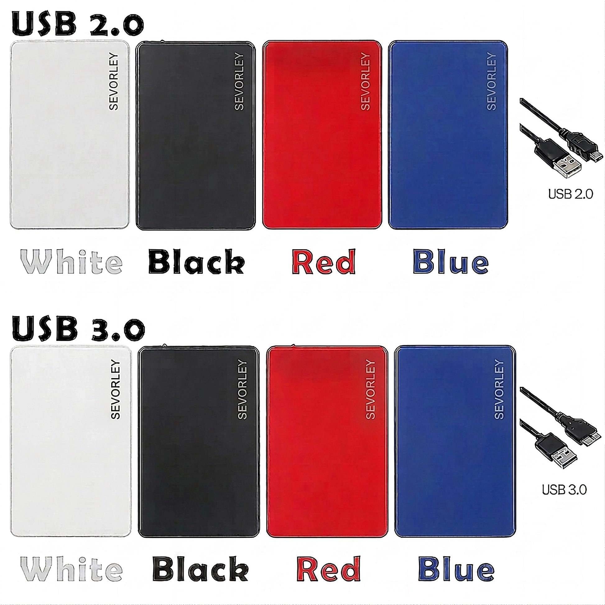 Doba 2.5-inch Hard Drive Enclosure; USB3.0 2.0 IDE Parallel Port Mobile Hard Disk Box; High-speed HDD Chassis External Storage; Suitable For PC Laptop And Mobile Phone OTG Connection