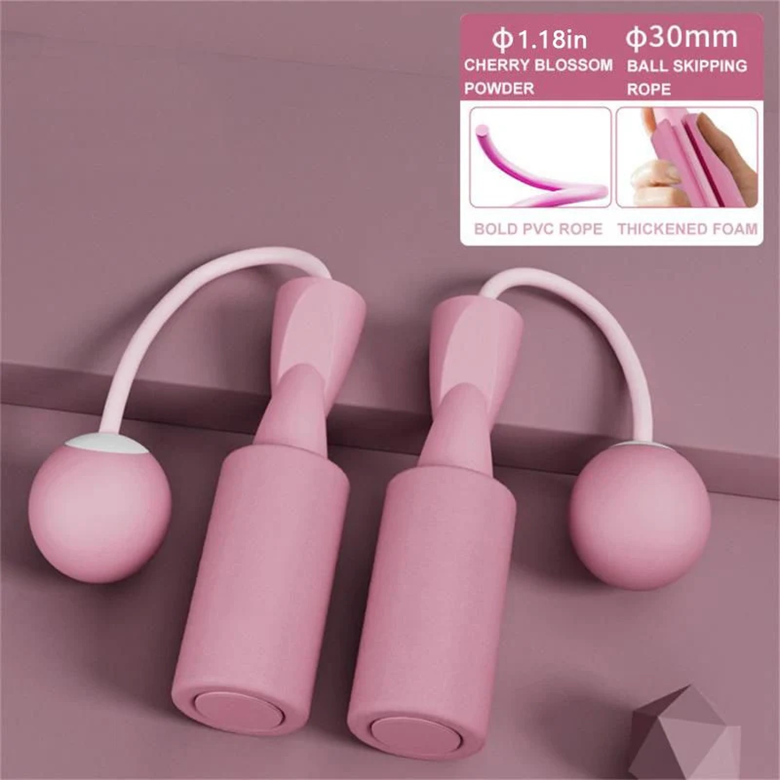 Doba Cordless Jump Rope; Gym Sports Fitness Training; Built In Wire Skipping Rope; Fitness Equipment For Home Sports