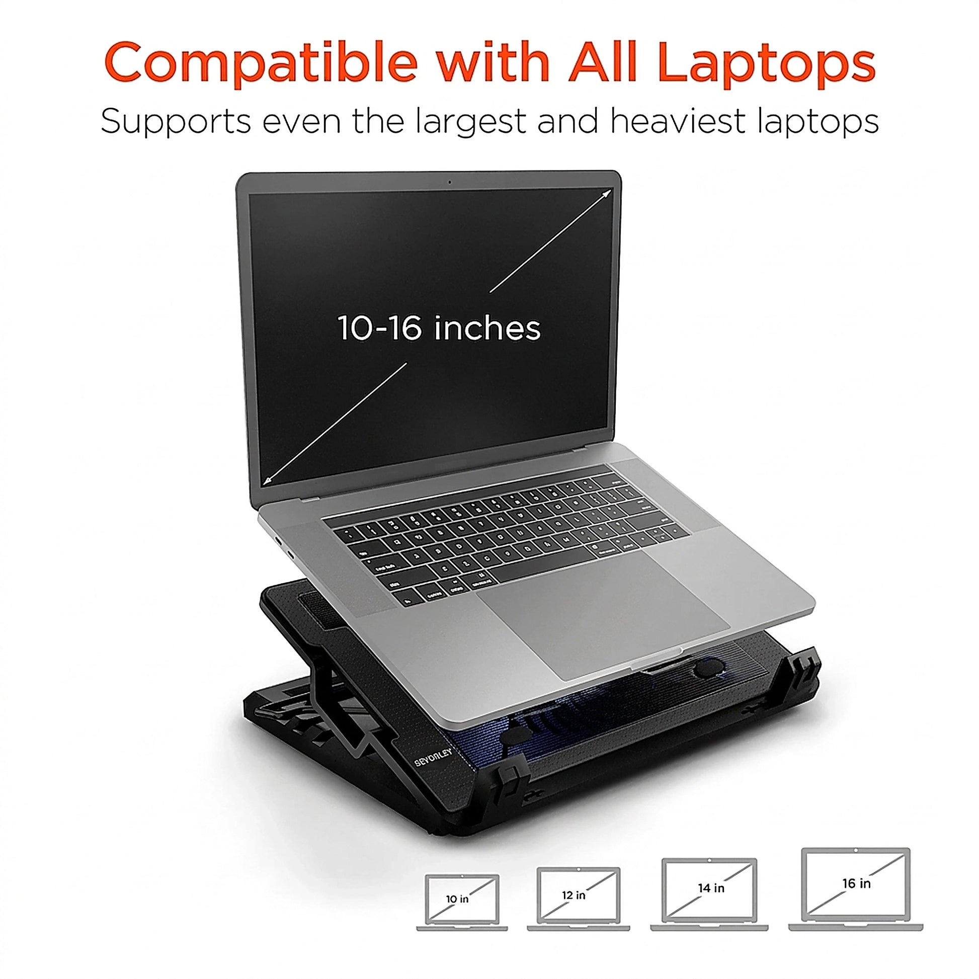 Doba HyperGear UpRite Air Portable Laptop Cooling Stand