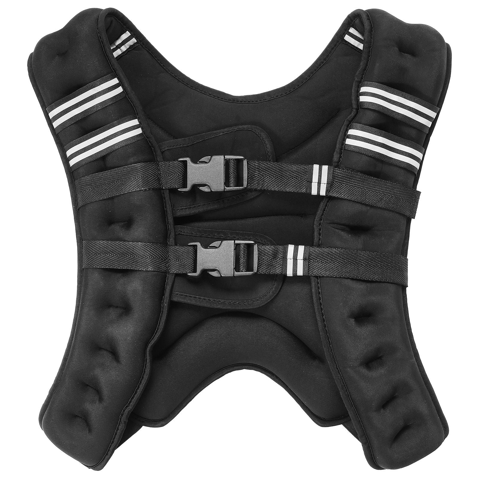 Doba Reflective Adjustable Weight Vest, 20 lbs - Perfect for Fitness, Running, and Bodyweight Workouts