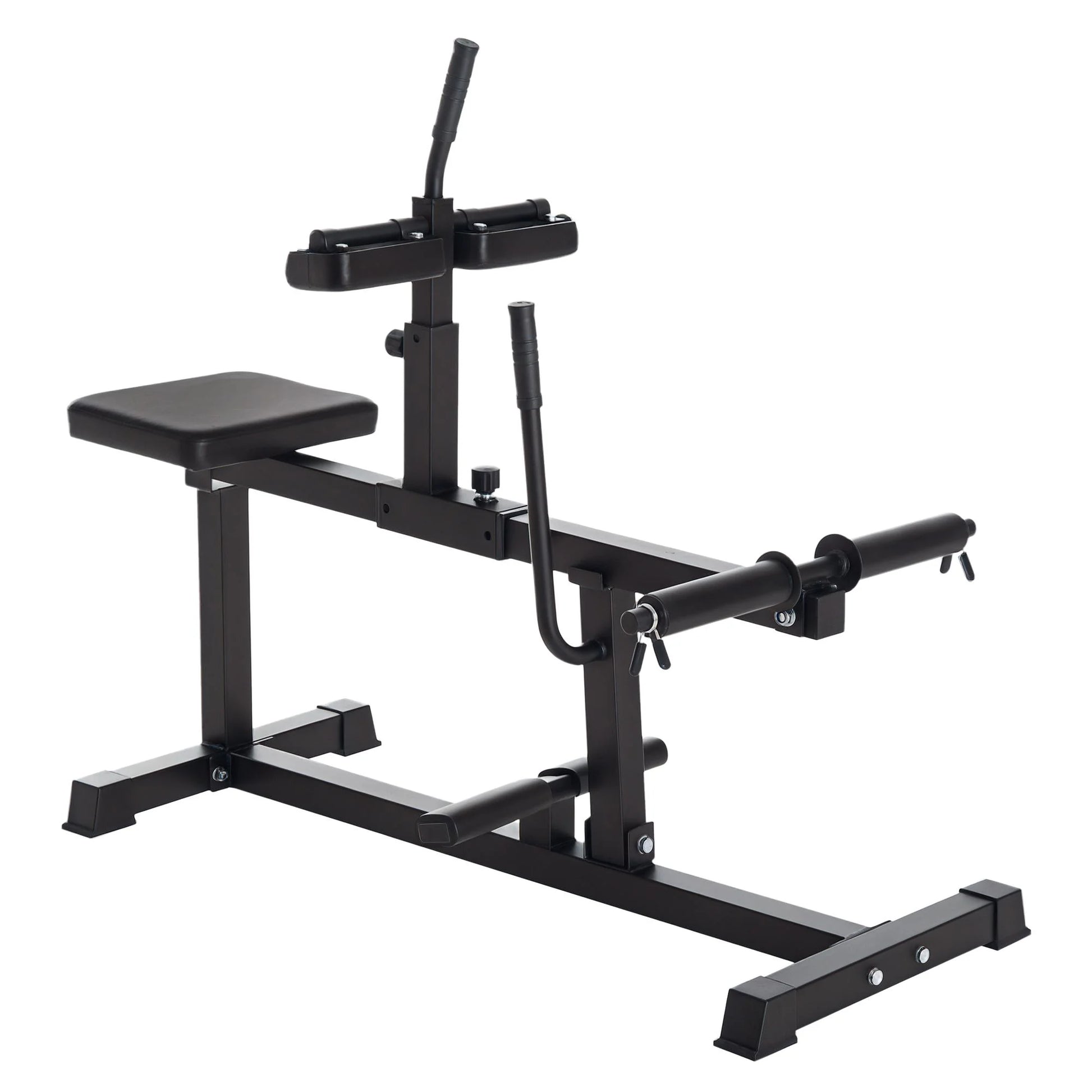 SEVORLEY Professional Seated Calf Raise Machine – 440 lbs Capacity, Adjustable Olympic Weight Posts, Non-Slip Platform & Ergonomic Thigh Pads for Home Gym