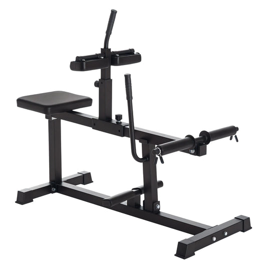 SEVORLEY Professional Seated Calf Raise Machine – 440 lbs Capacity, Adjustable Olympic Weight Posts, Non-Slip Platform & Ergonomic Thigh Pads for Home Gym