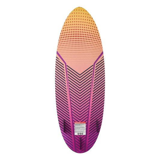 Doba 63-Inch Wakesurf Board, Wake Surfing Board with EPS Foam Core, EVA Non-Slip Pad & 3 Tail Fins, UV-Resistant Wakesurfing Boards for Adults Up to 250 lbs Default