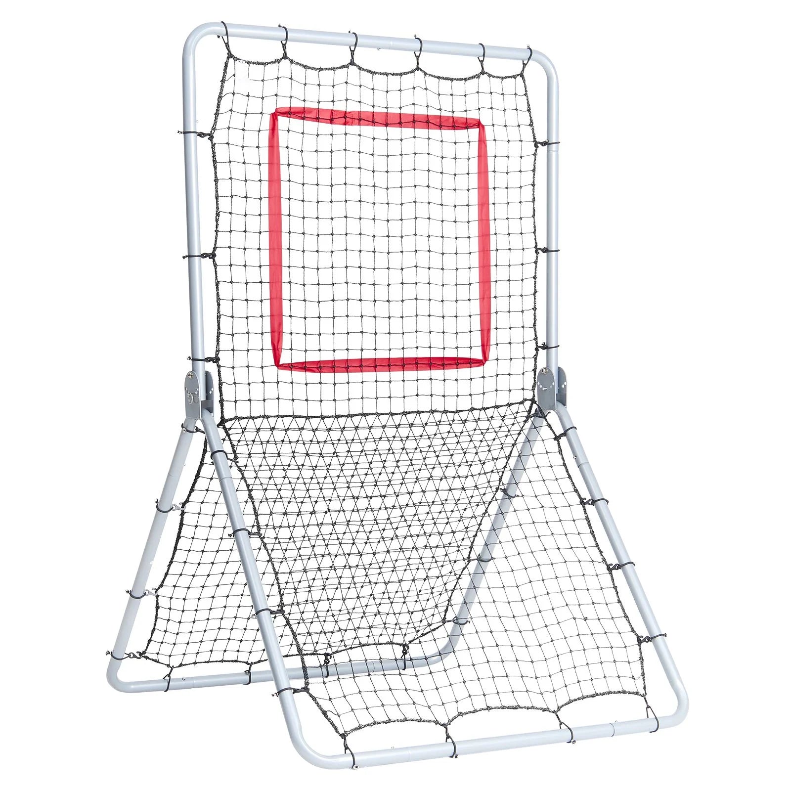Doba Baseball And Softball Rebounder Net, 3.5 x 6 ft PitchBack Baseball Pitching Nest, Softball Pitchback Net, Fielding Trainer, Bounce Back Net for Fielding/Throwing Practice, 5 Adjustable Angles