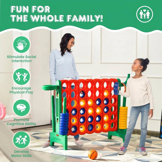 Doba 2.5 Feet 4-to-Score Giant Game Set