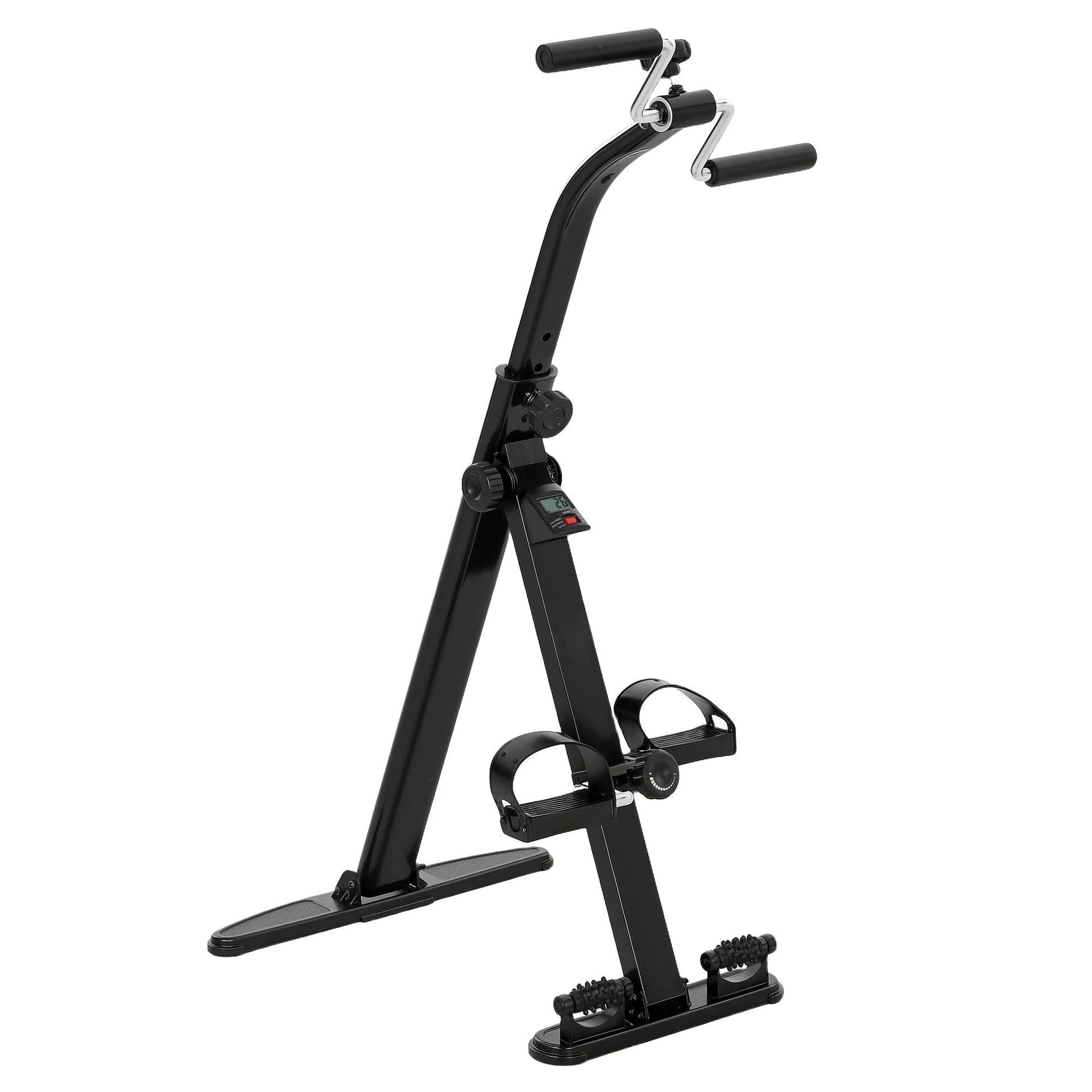 Doba Seated Pedal Exerciser, Foldable Leg Exercise Bike with LCD Monitor for Seniors Elderly Rehabilitation Recovery Therapy