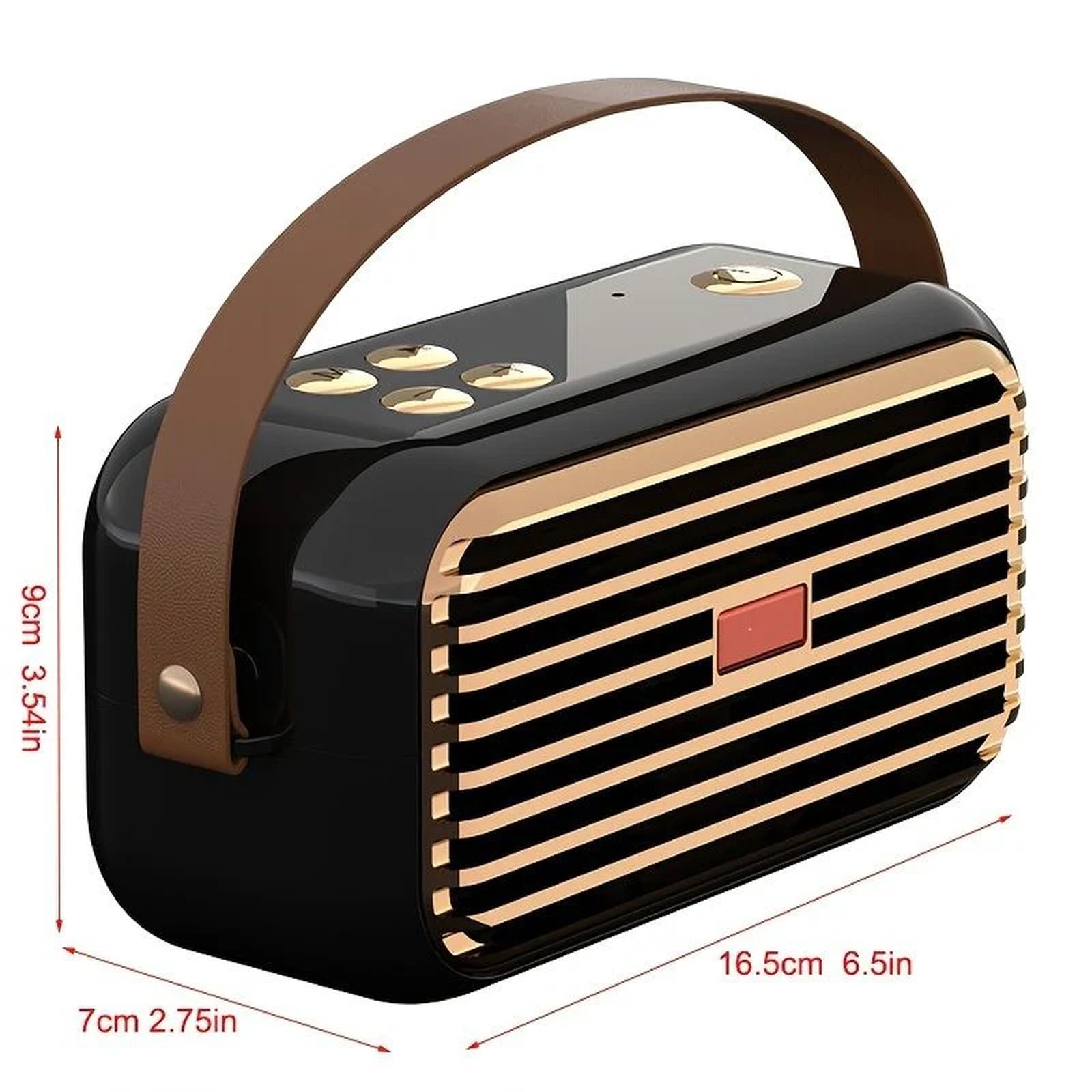 Doba Portable BT Speakers Bass Boost USB Application Nfc For Computers 5.0 Stereo Tabletop Button Control USB