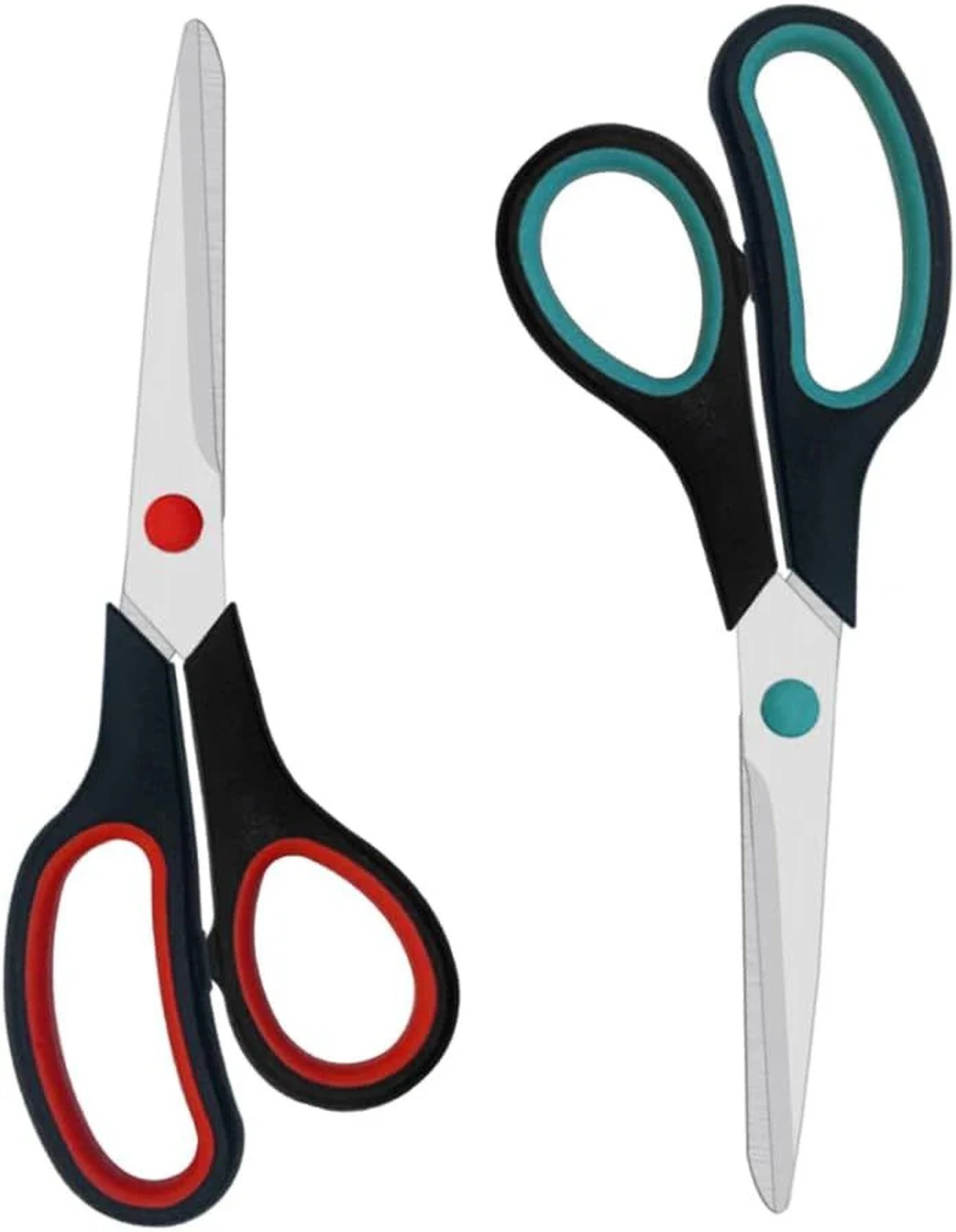 Doba Scissors, 2 Pack 7.5 inch Scissors for Office and Home, Scissor All Purpose for School Fabric Craft Supplies Use