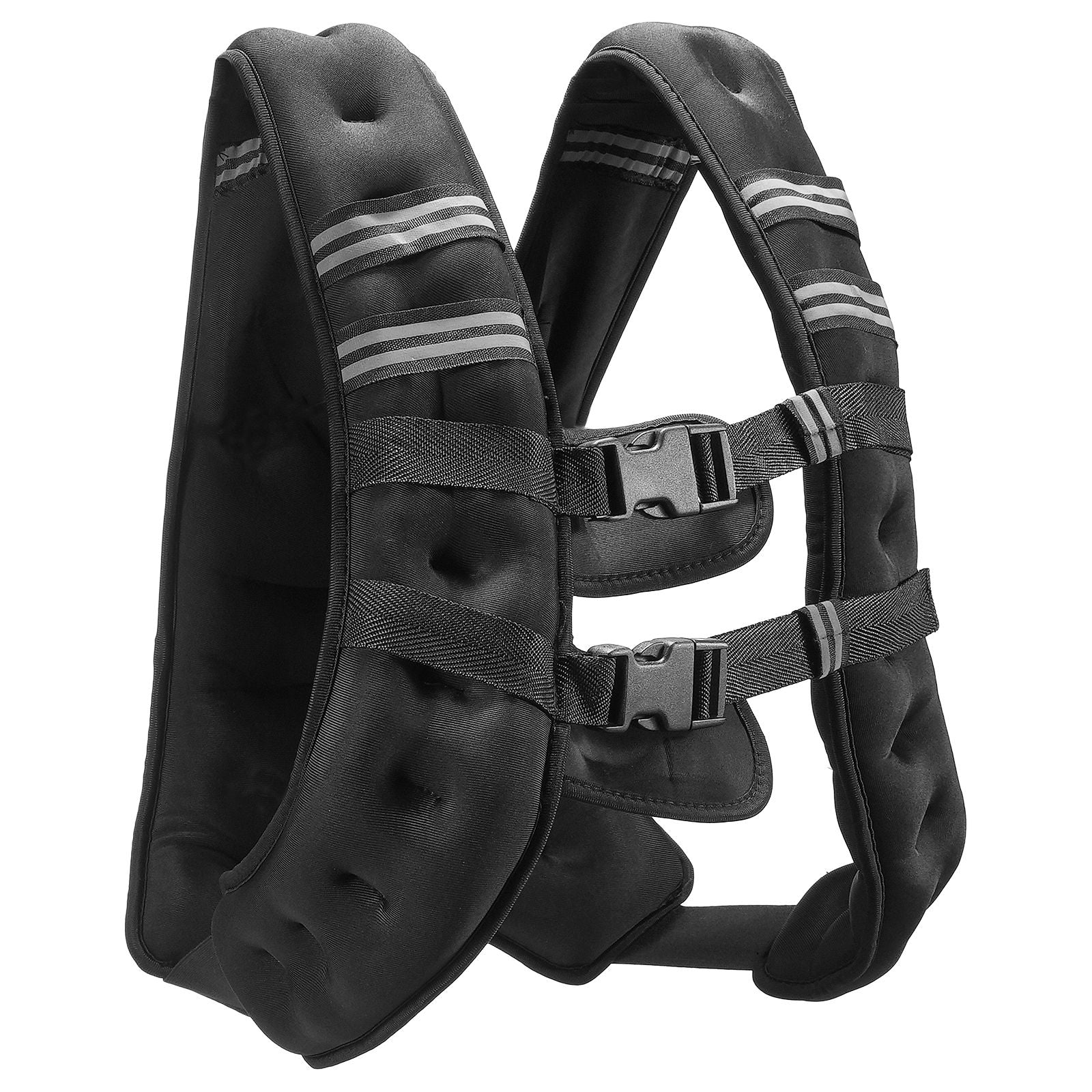 Doba Reflective Adjustable Weight Vest, 20 lbs - Perfect for Fitness, Running, and Bodyweight Workouts 20 lbs No