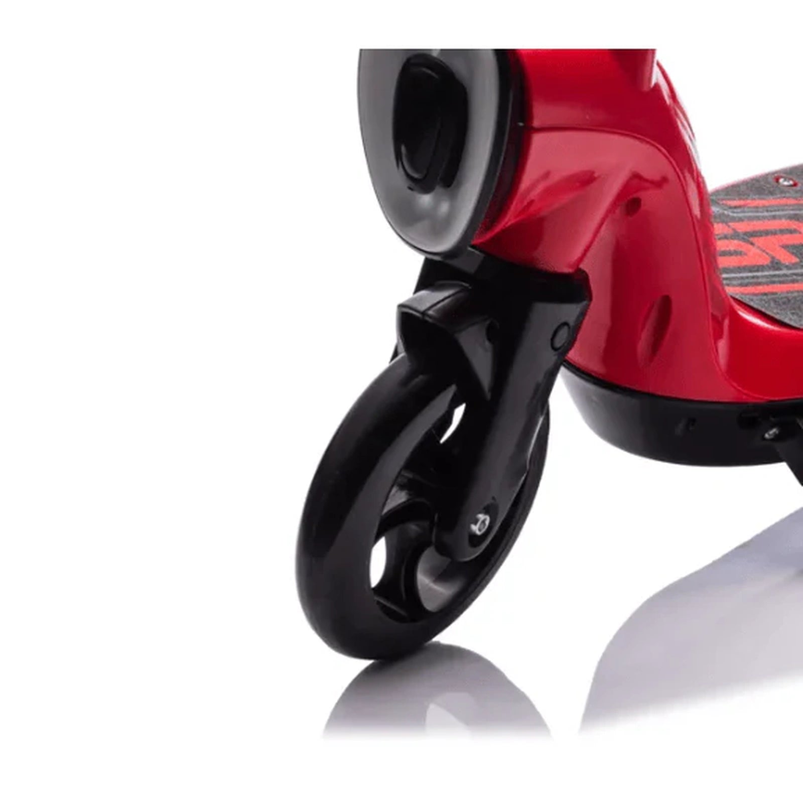 Doba Kids Ride On Electric Scooter With Kickstand,Scooter Bell,Faster Speed And Longer Usage Time,Rear Brake,Wider Pedal,Non-Slip Handle,Colorful LED Lights,5.59-6.84 MPH For Kids 6+.