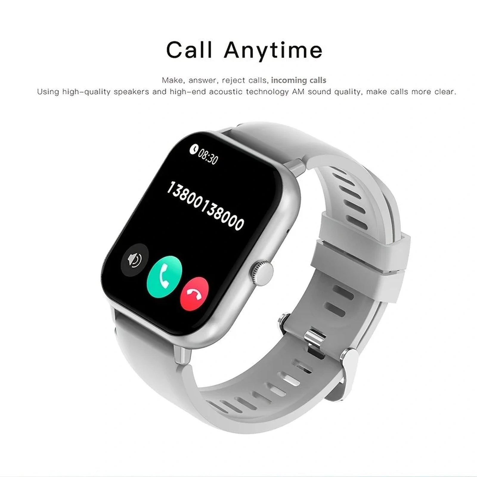 Doba Smart Watch (Answer/Make Call) For Women Men; 1.83'' Full Touch Screen BT Calling SmartWatch With 100+Sport Modes/Heart Rate Sleep Monitoring/Waterproof Smart Fitness Watch For Android And IPhones