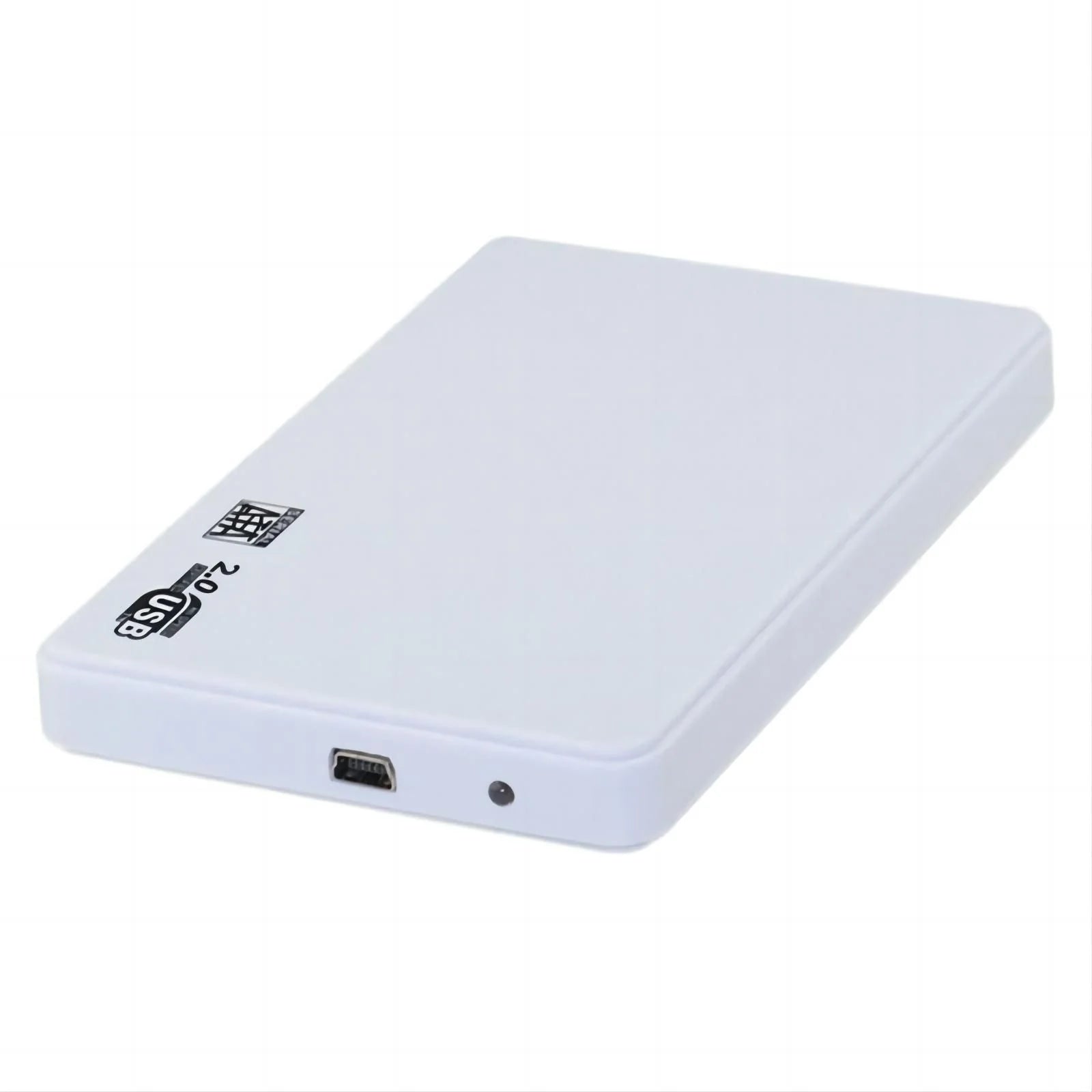Doba 2.5-inch Hard Drive Enclosure; USB3.0 2.0 IDE Parallel Port Mobile Hard Disk Box; High-speed HDD Chassis External Storage; Suitable For PC Laptop And Mobile Phone OTG Connection White 2.0