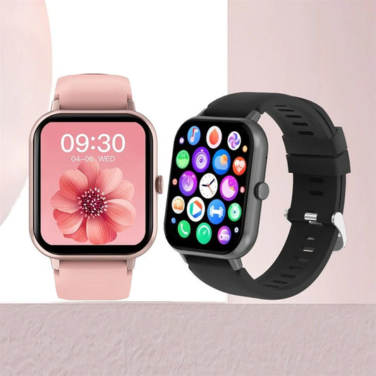 Doba Smart Watch (Answer/Make Call) For Women Men; 1.83'' Full Touch Screen BT Calling SmartWatch With 100+Sport Modes/Heart Rate Sleep Monitoring/Waterproof Smart Fitness Watch For Android And IPhones Silver Grey