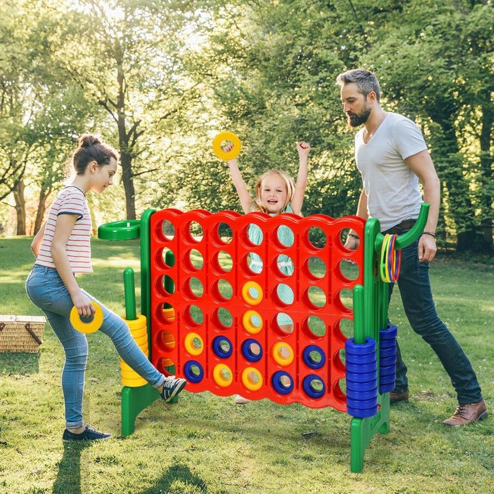 Doba 2.5 Feet 4-to-Score Giant Game Set